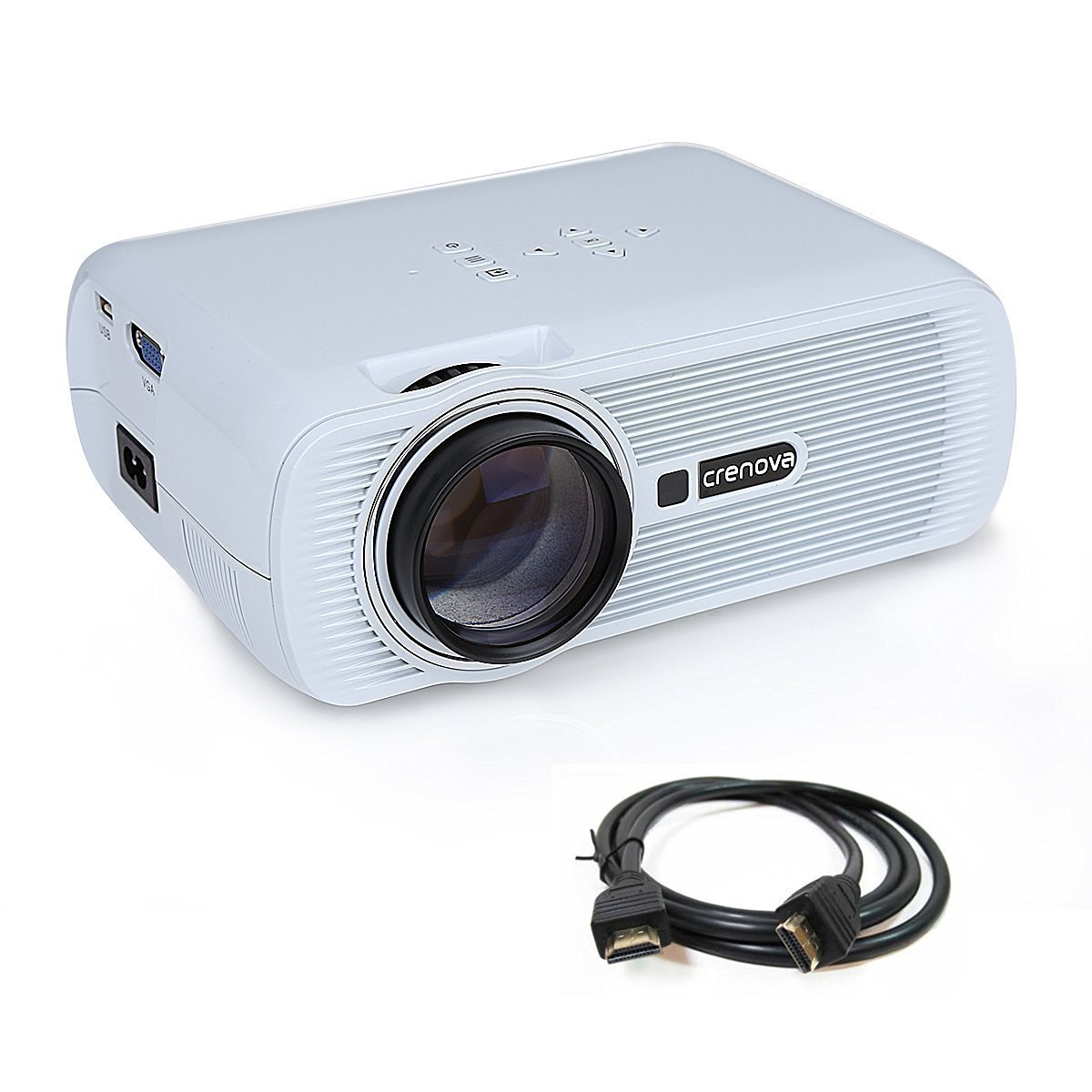 crenova xpe460 led video projector home projector