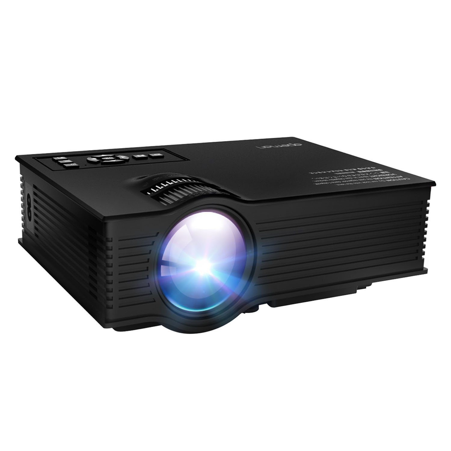APEMAN LED Mini Projector LCD Portable Video Projector Home Theater Projector Support 1080P with HDMI/USB/SD Card/AV Input