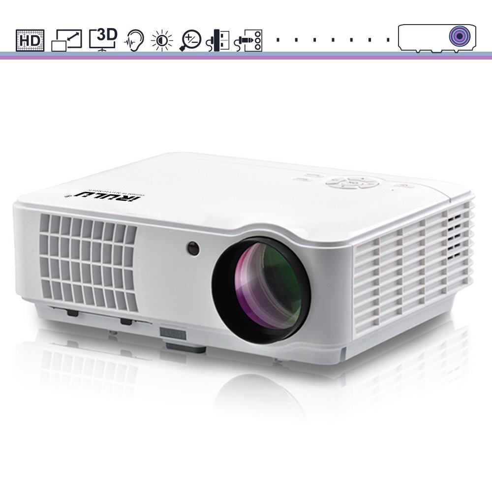 HD Video Projector, iRULU 10 1280800