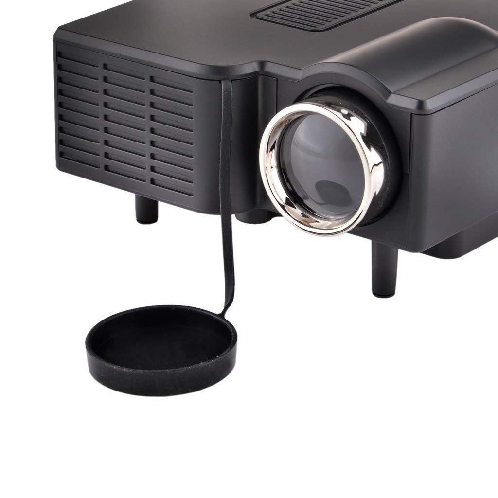 Rienar 24W Mini Multimedia LCD Image System LED Projector