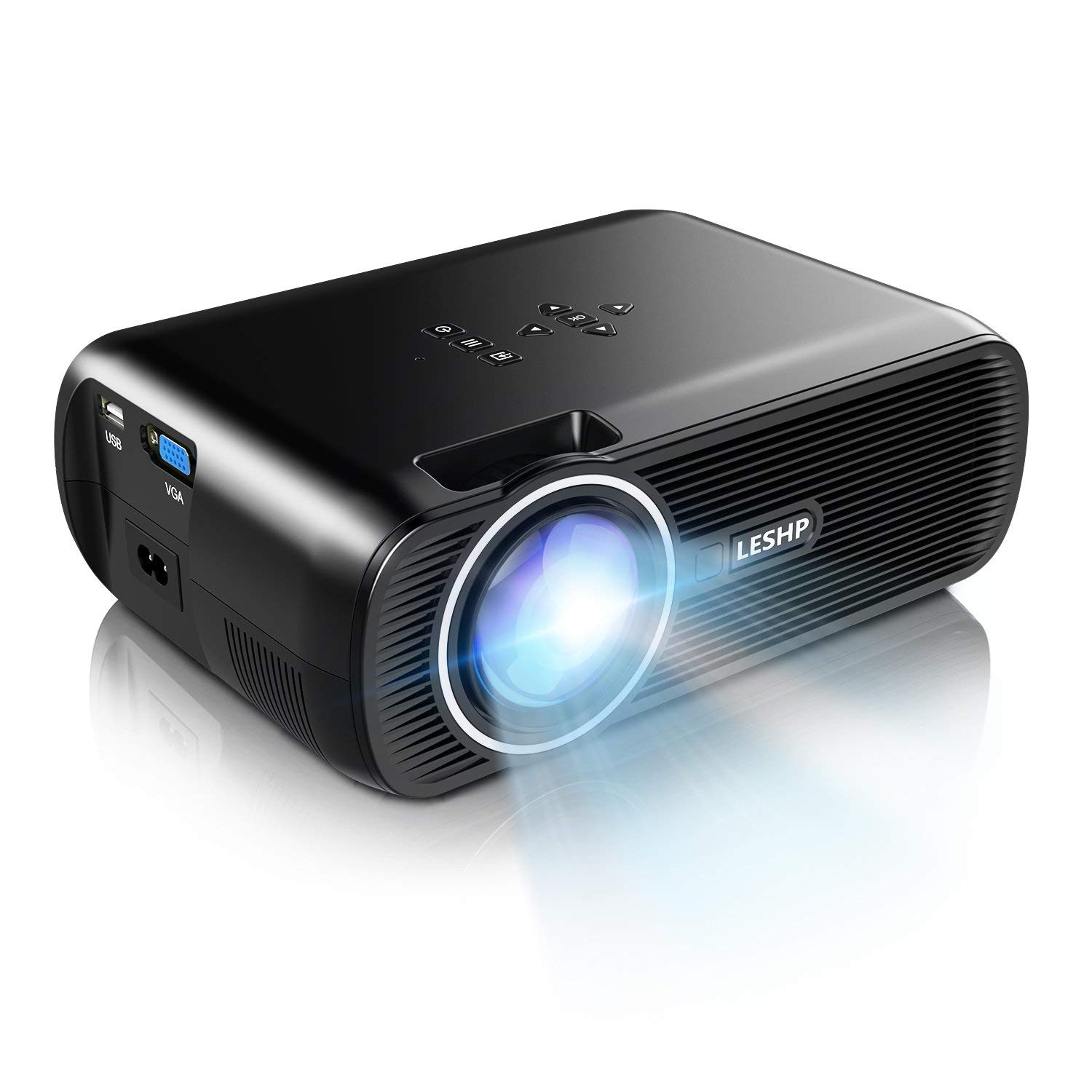 Mini Projector LESHP 1080P HD 3D Projector With 5 0 Inch LCD TFT   71rJ3mb2zqL. SL1500  