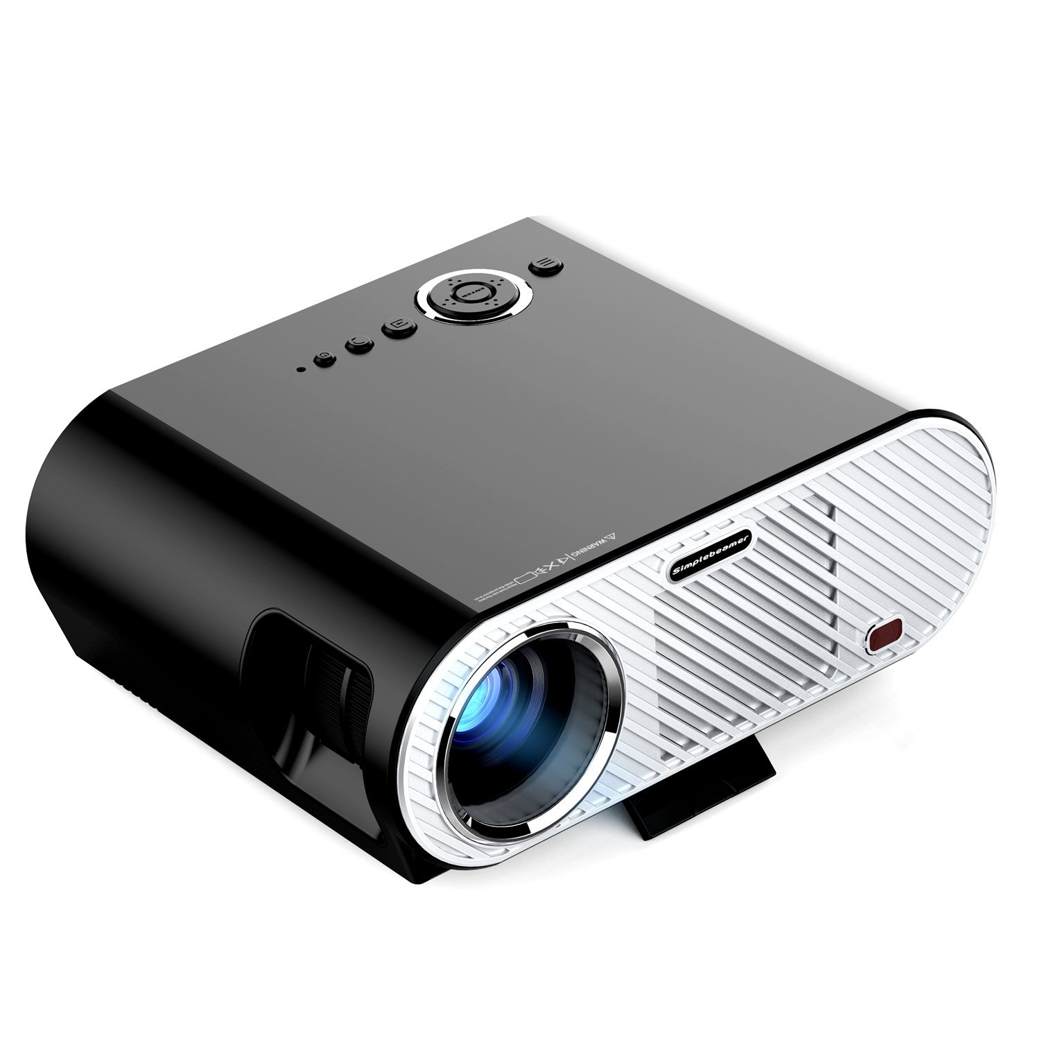 Abdtech LCD Portable Video Home Projector With 3200 LED Luminous Efficiency Max 280