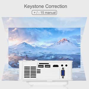 Keystone Correction: +/- 15 manual