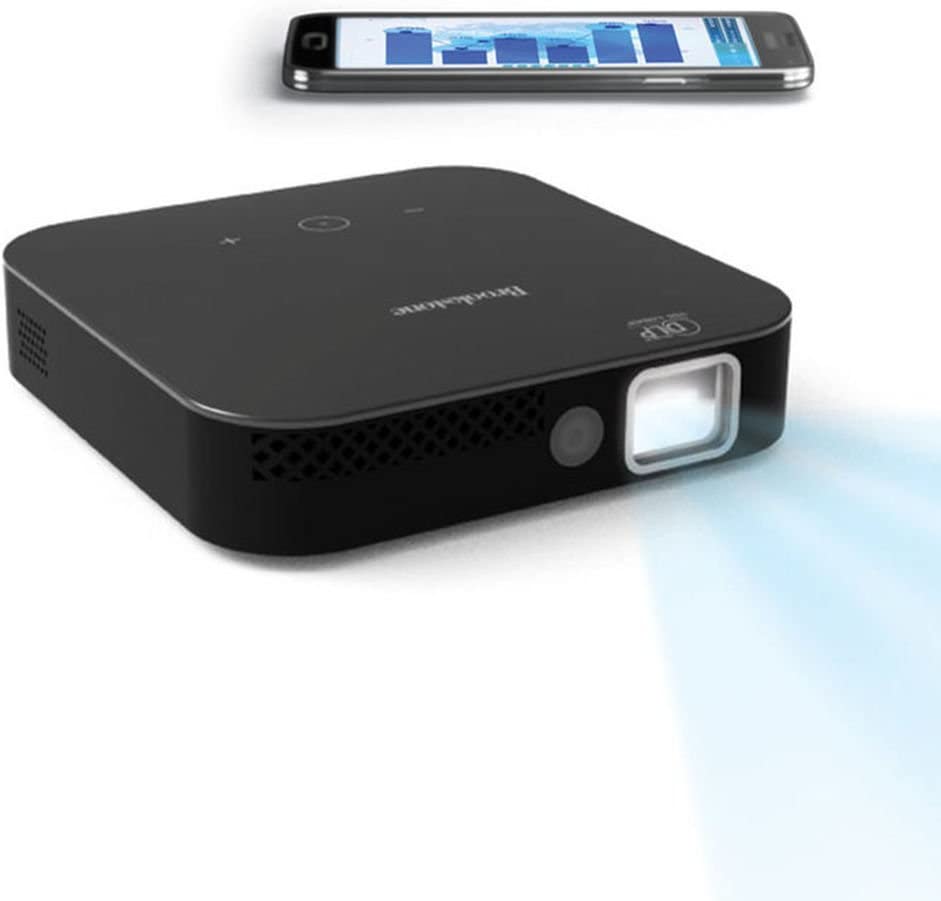 brookstone 200-Lumen Wireless Mobile Smart Projector