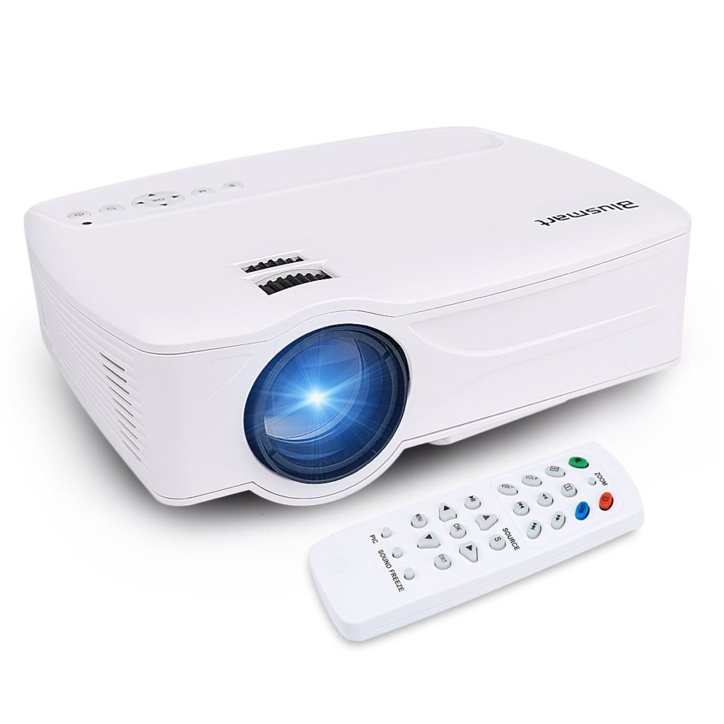 Lary Intel Mini Video Projector Review (Home Theater LED Multimedia)