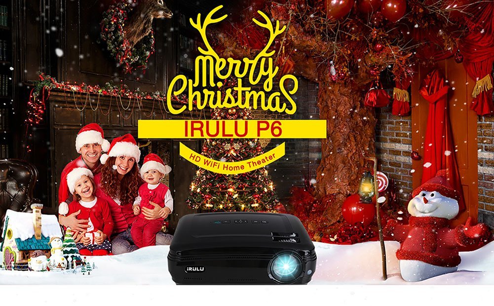 iRULU P6 Video Projector projector