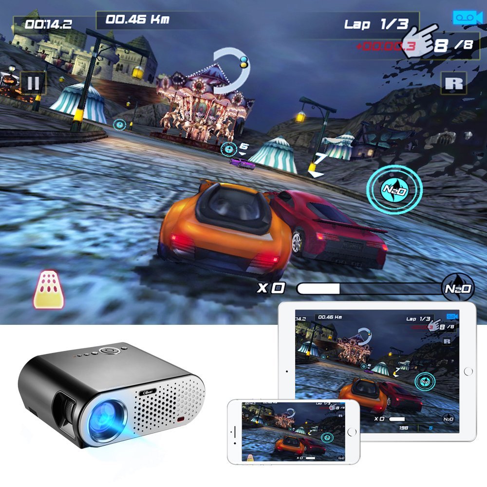 Video Projector Portable, CiBest projector