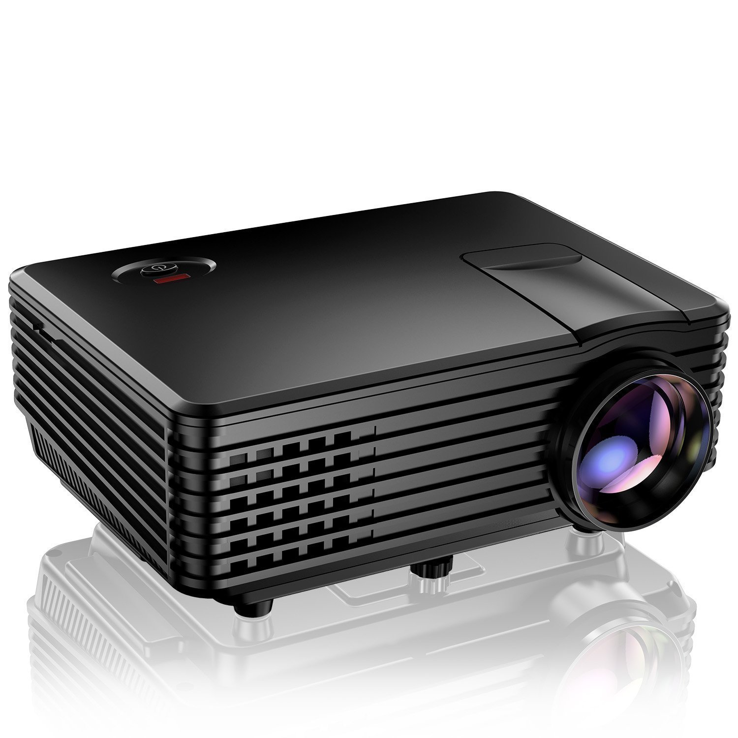 Projector, TENKER RD805 Mini Projector, Portable Home Cinema HD LED ...