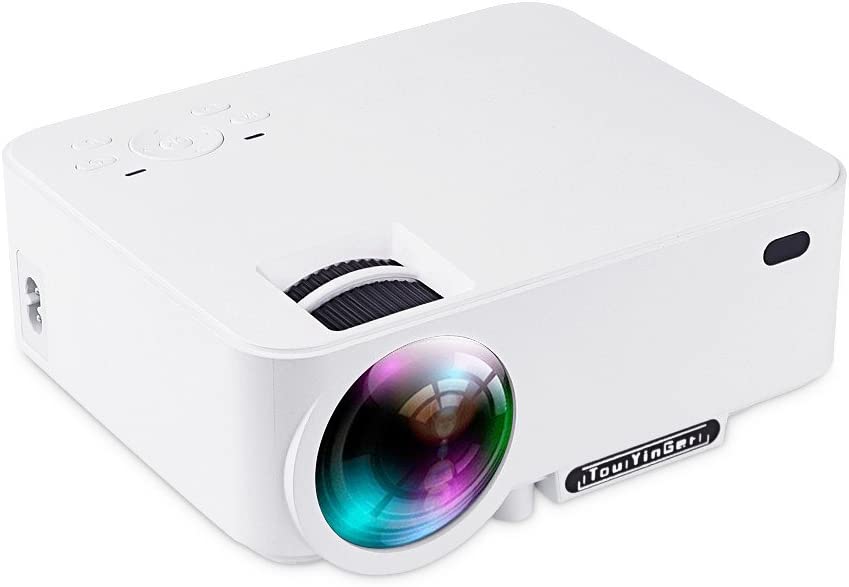 Touyinger Upgraded Home Mini Multimedia LED HD Video Projector