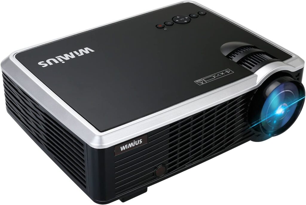 WiMiUS Video Projector Full HD Projector