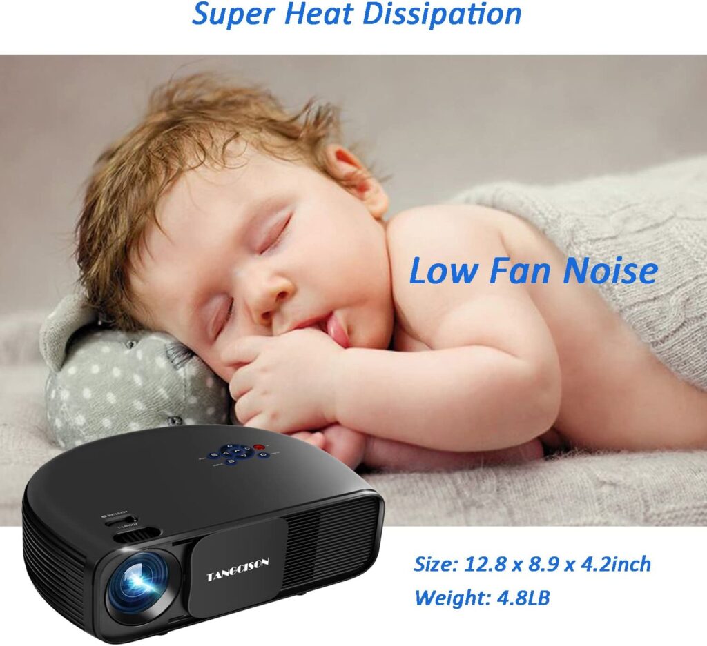 low fan noise - high heat removal