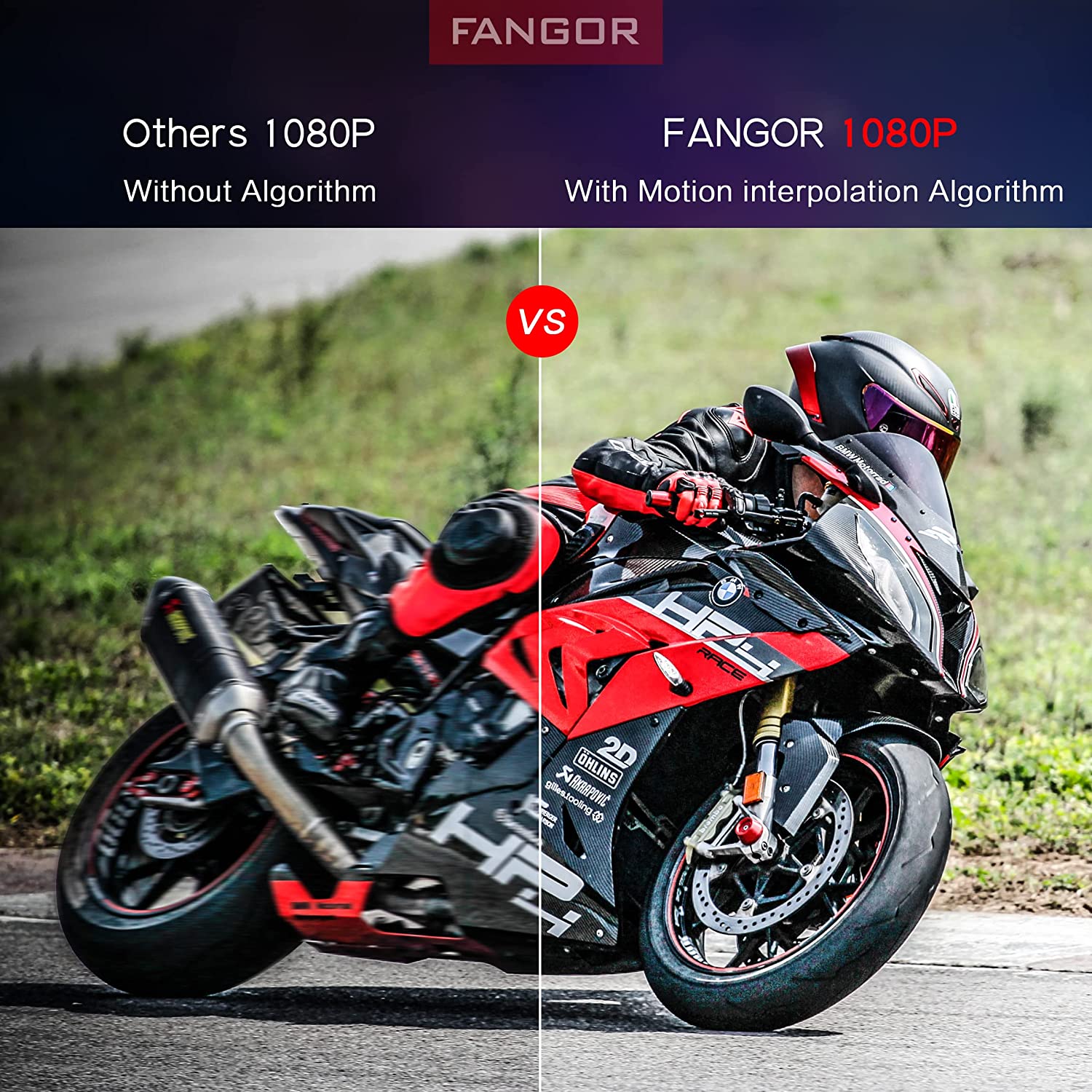 FANGOR 1080P Projector, WiFi Bluetooth, 230Inch Portable Movie Projector