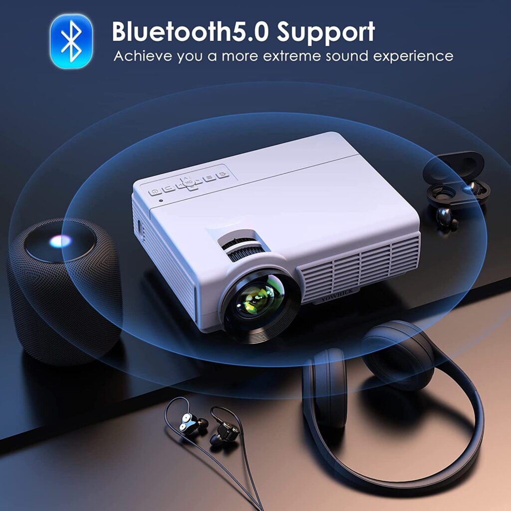 yowhick projector with bluetooth support