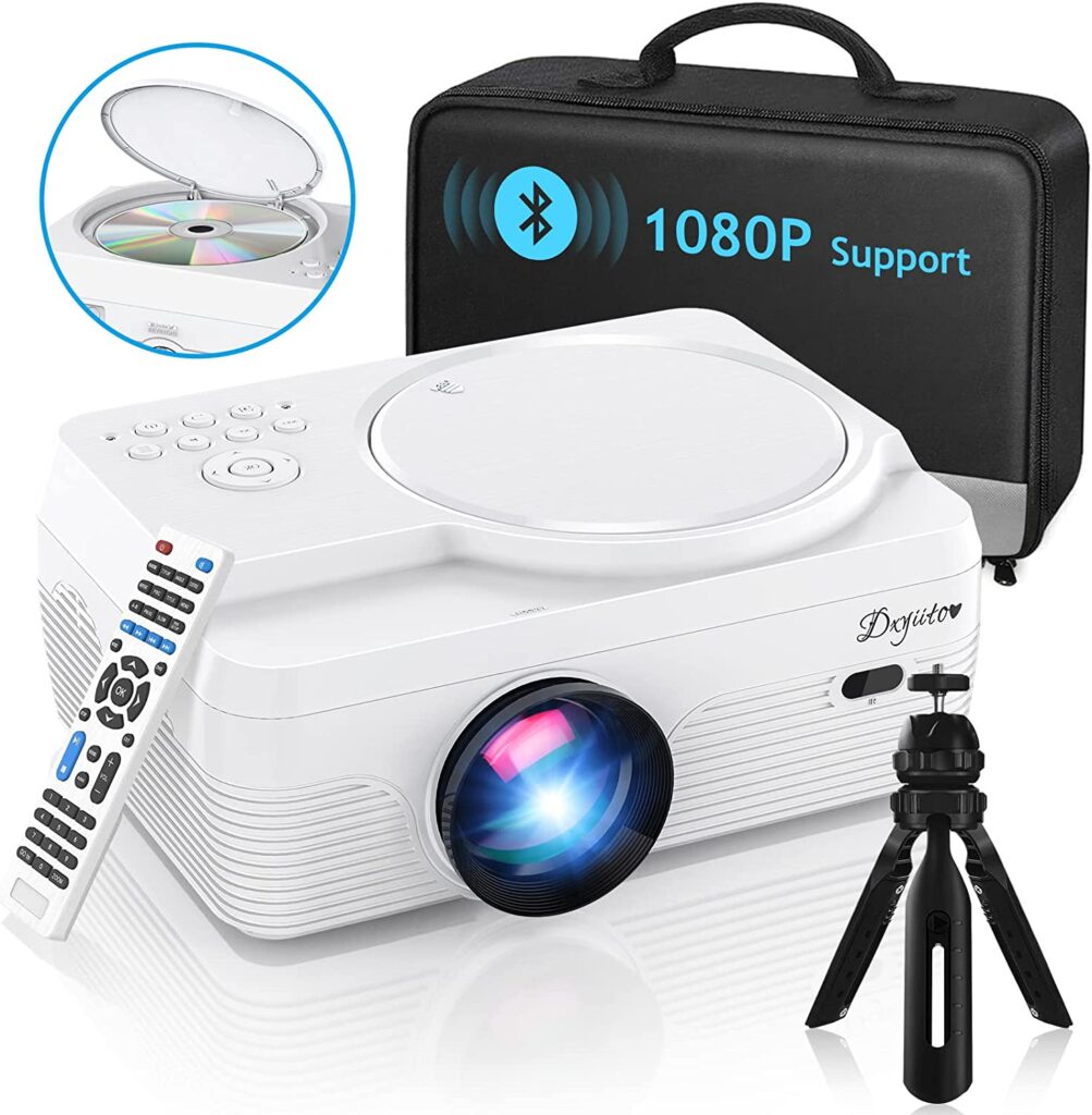 Dxyiitoo Full HD Bluetooth Projector