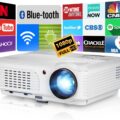 EUG 1080P WiFi Projector Review Android Full HD Movie Projector Home Cinema with Bluetooth