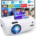 HOWWOO Projector with WiFi and Bluetooth