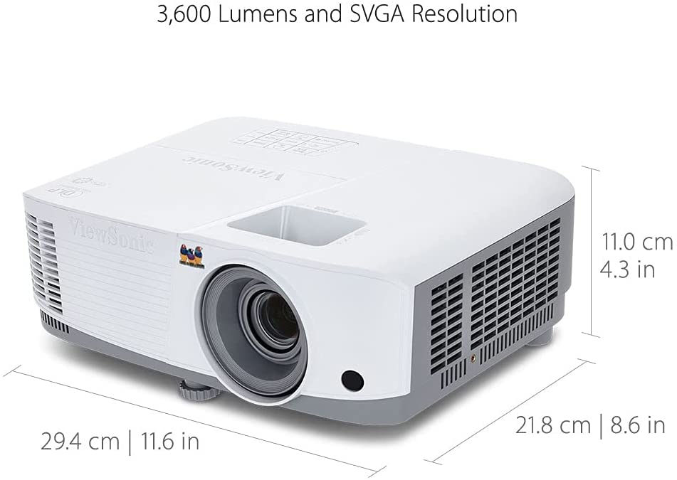 High Brightness Projector for Home and Office with HDMI Vertical Keystone