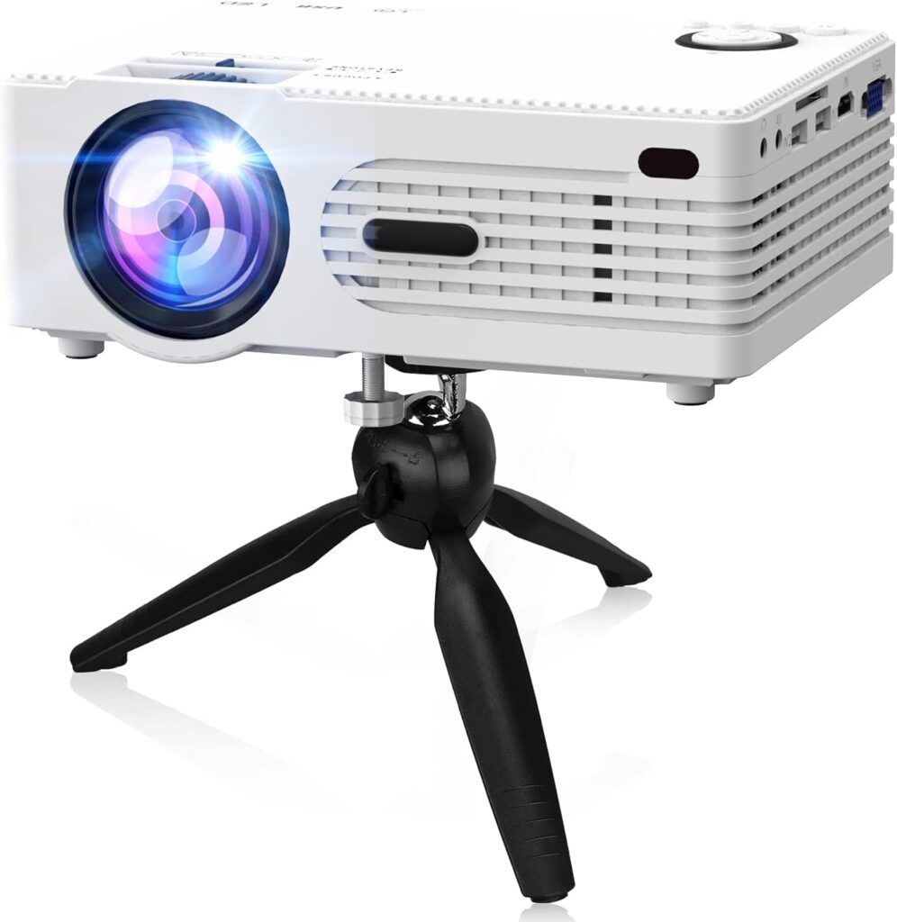 Mini Projector (2022 Upgraded Version) LED Portable Projector1