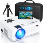 Native 1080P Projector with WiFi and Two-Way Bluetooth