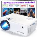TOPVISION 7500L Portable Projector Review Pros & Cons