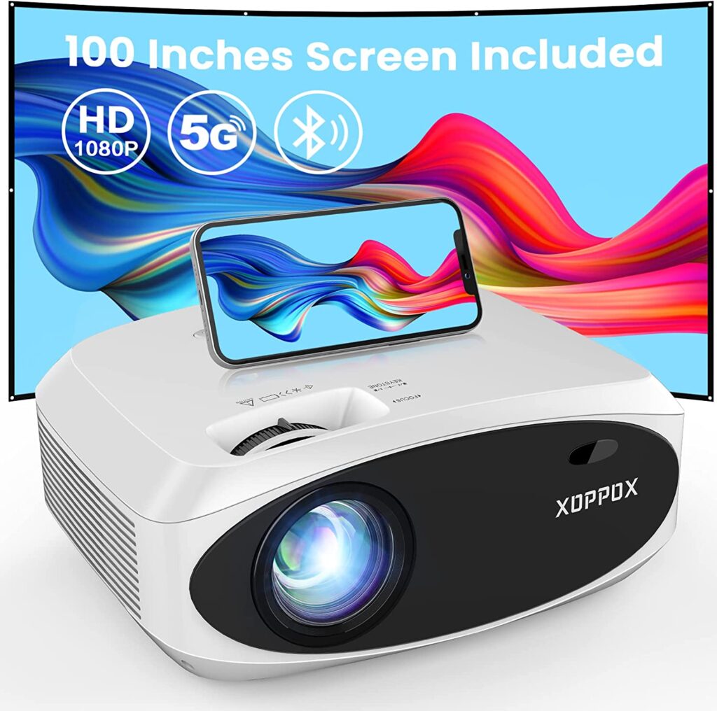 XOPPOX 5G WIFI 1080P Native Projector Review