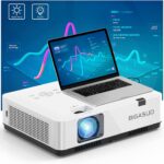 bigasuo business projector - 3-lcd 3500 ansi lumens