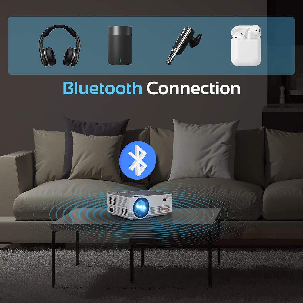 bluetooth connection of dbpower projector