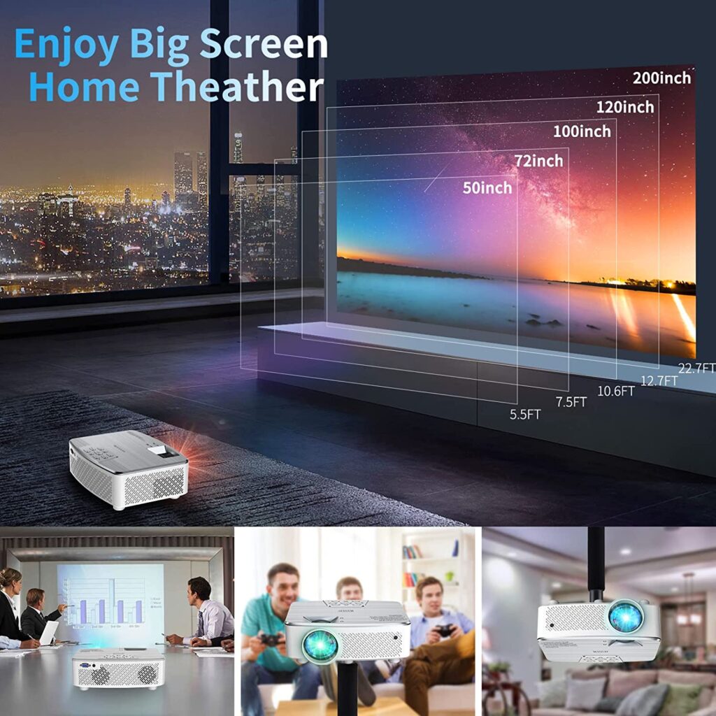 enjoy big screen projector