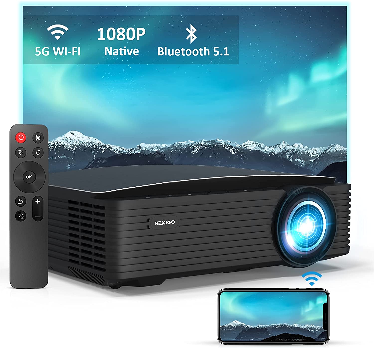 NexiGo PJ20 Review - 1080P Outdoor Projector