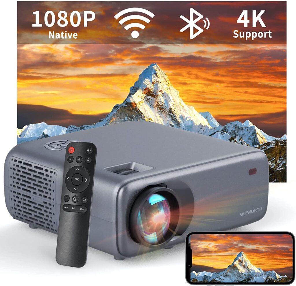 SKYWORTH Projector Review - WiFi Bluetooth Projector
