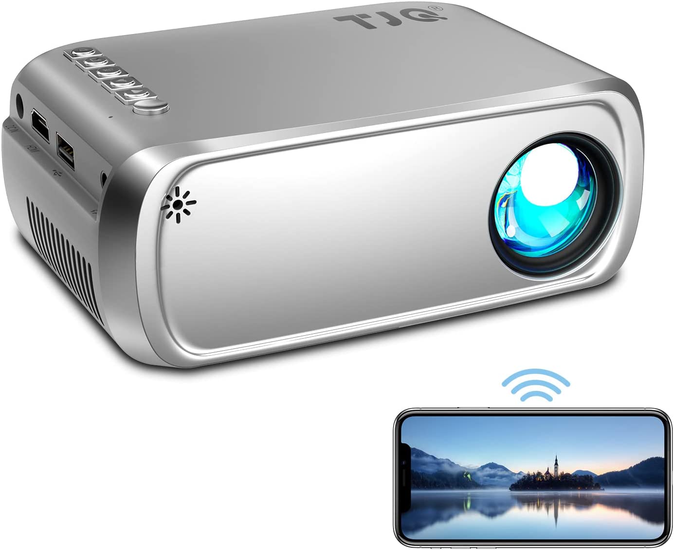 TJQ Projector Review, Pros & Cons - Mini WiFi Projector