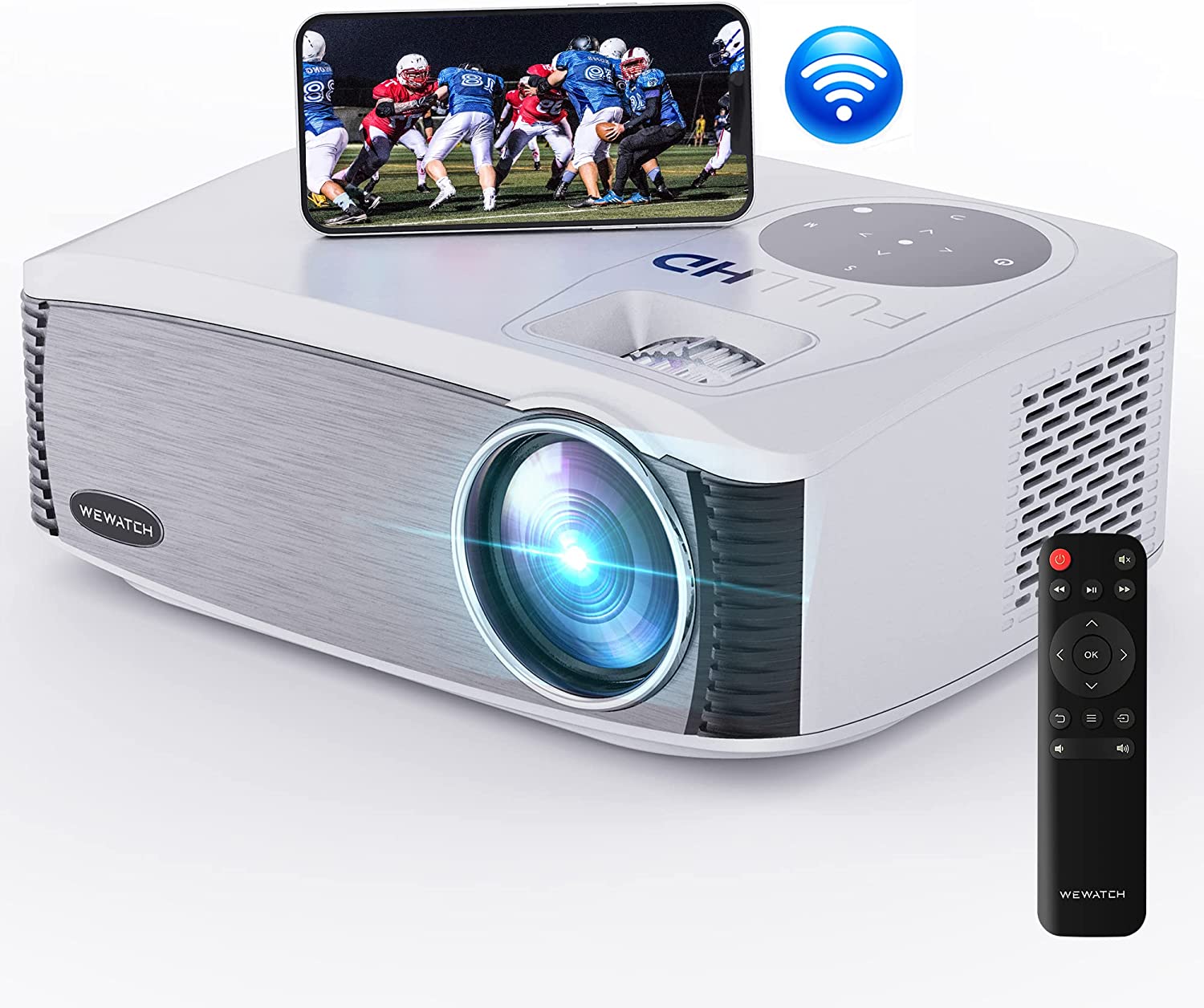WeWatch V70 Review - 5G WiFi 1080P Projector