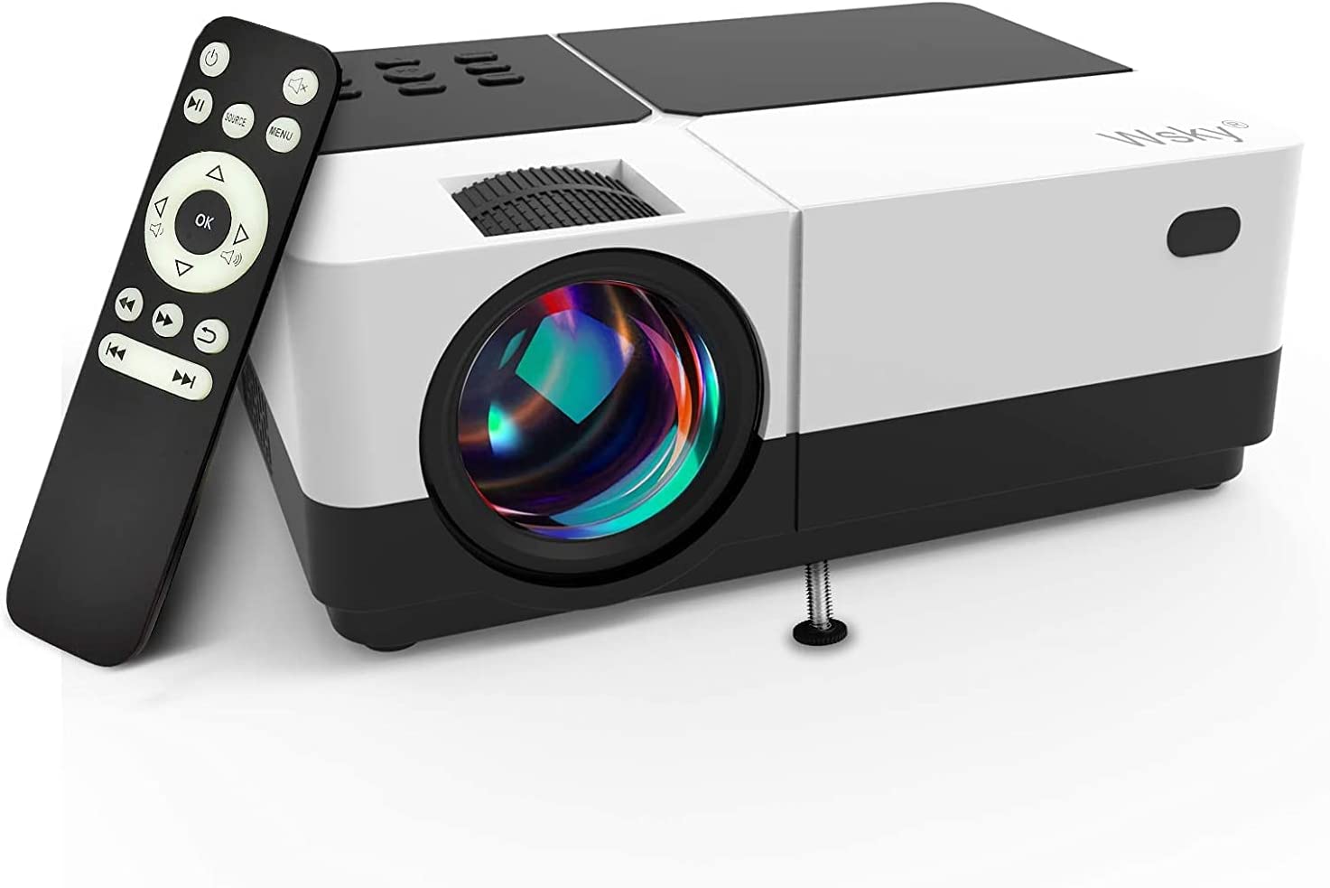 Wsky Projector Review, Pros & Cons - 7500 Lumens Mini Projector