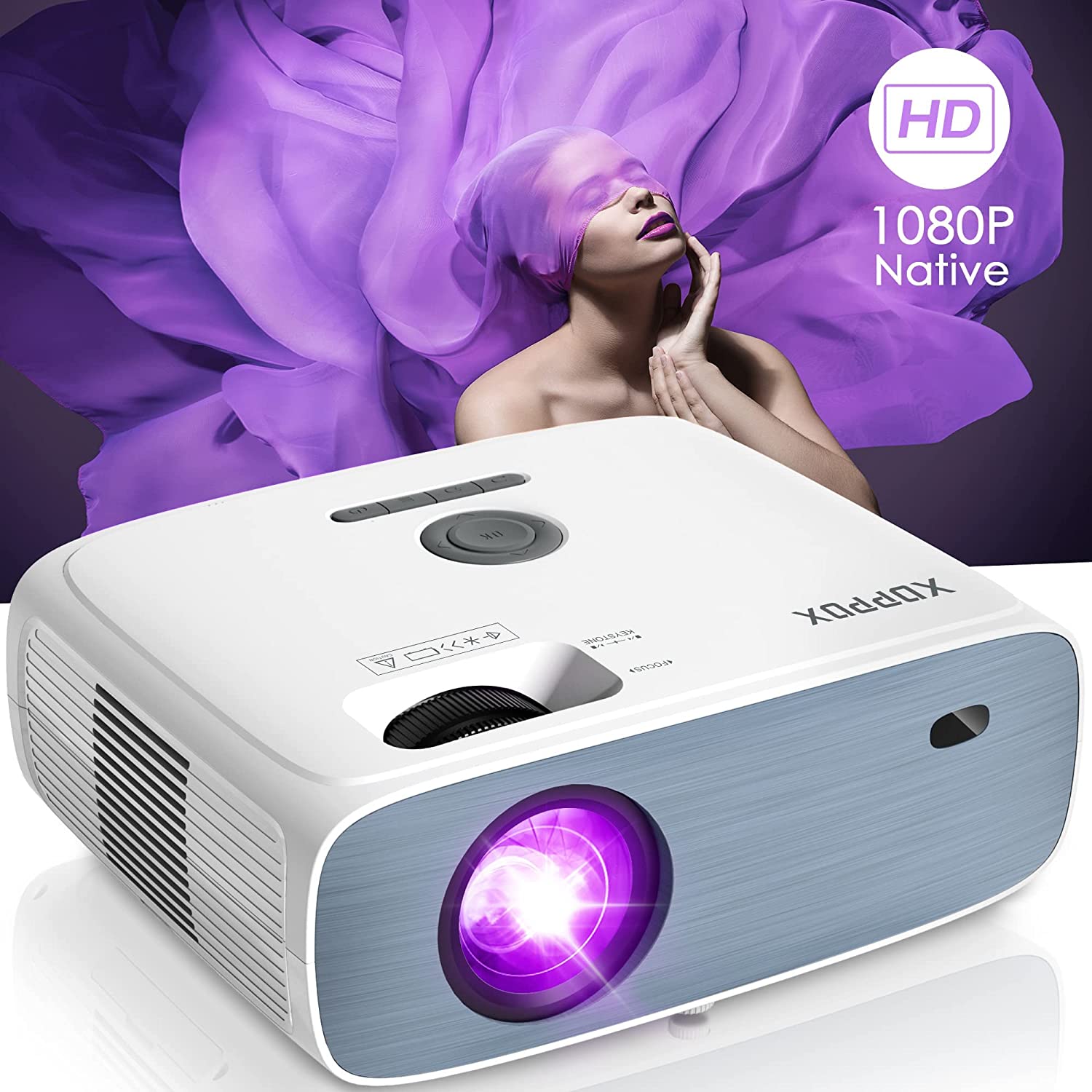 XOPPOX Projector Review, Pros & Cons - 9000L, 1080P Projector