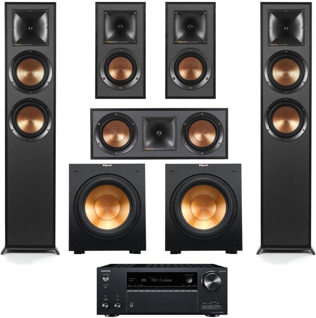 Klipsch Reference Series 5.2 Home Theater Pack with 2X R-625FA Floorstanding Speakers