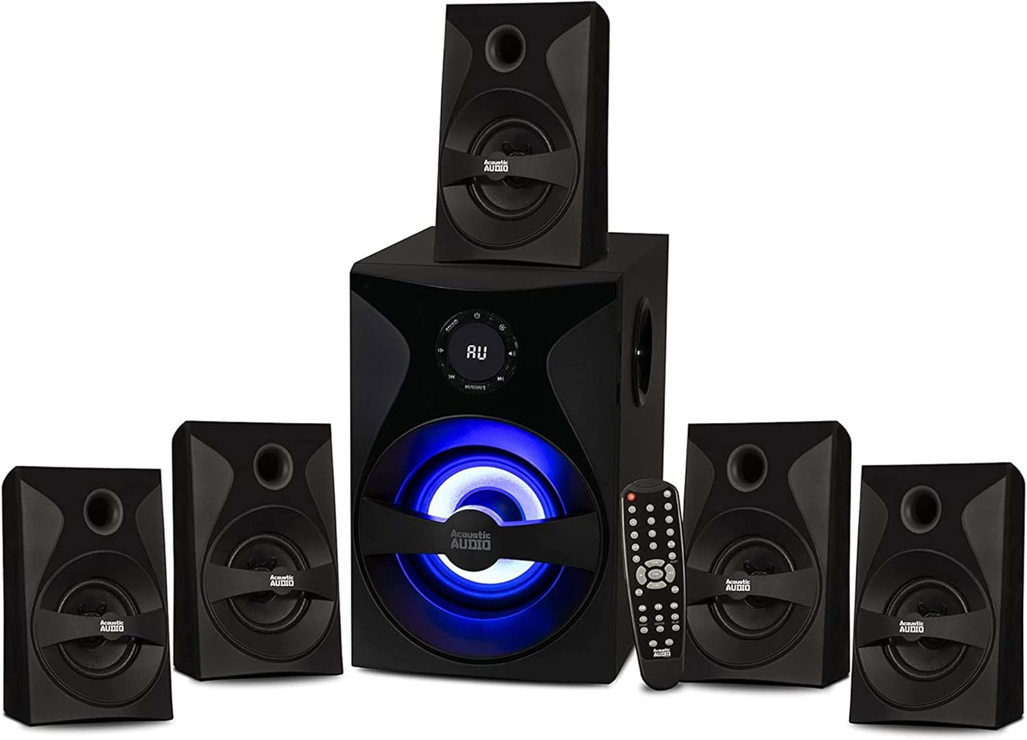 Goldwood Bluetooth 5.1 Surround Sound Home Theater Speaker System