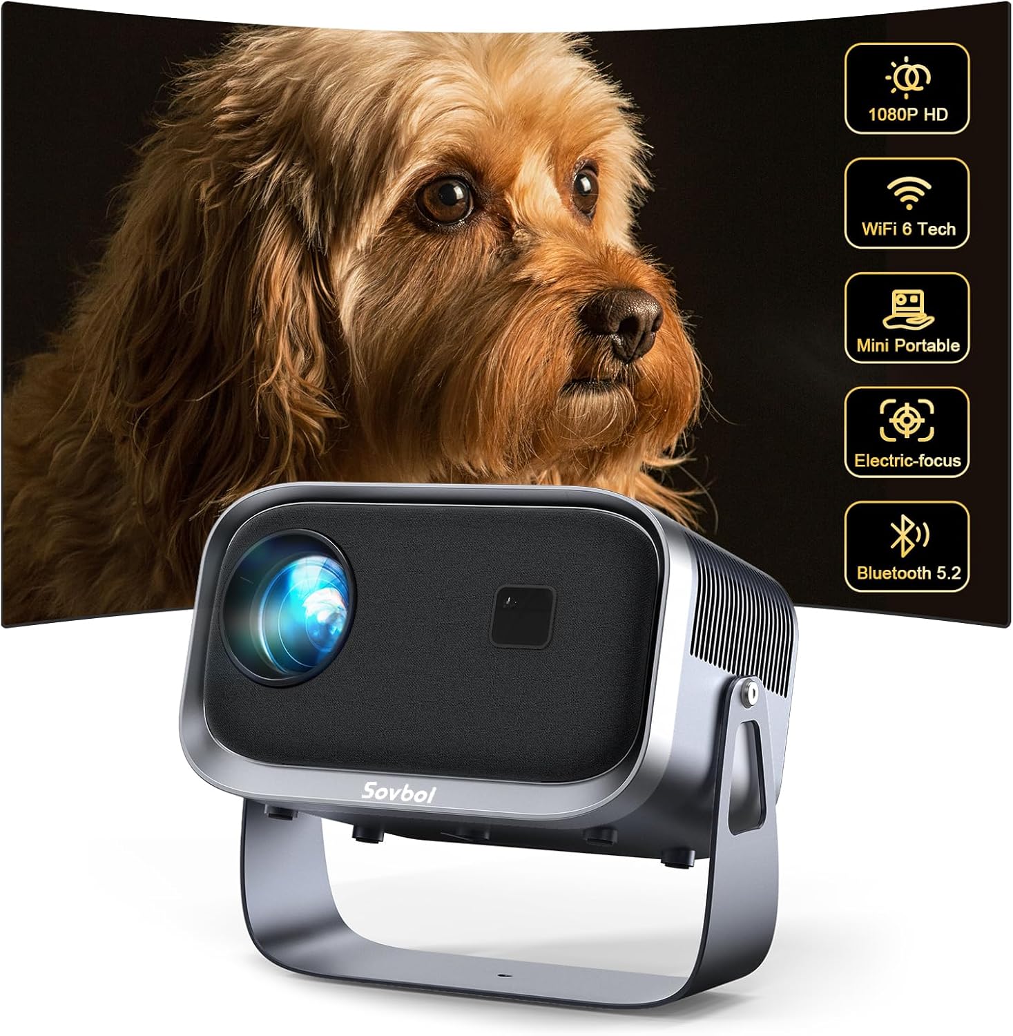 Sovboi Electric Focus 1080P Ceiling Projector