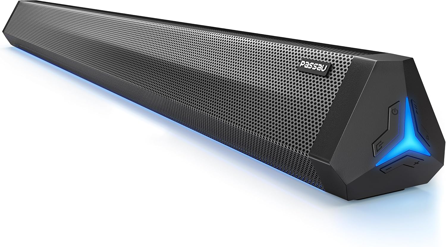 Passau Sound Bar 35 Inch Bluetooth 5.3 Soundbar for Smart TV Speaker